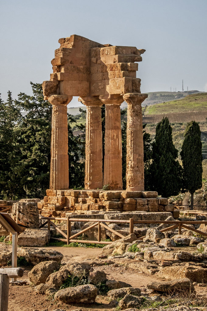 Il tempio dei Dioscuri