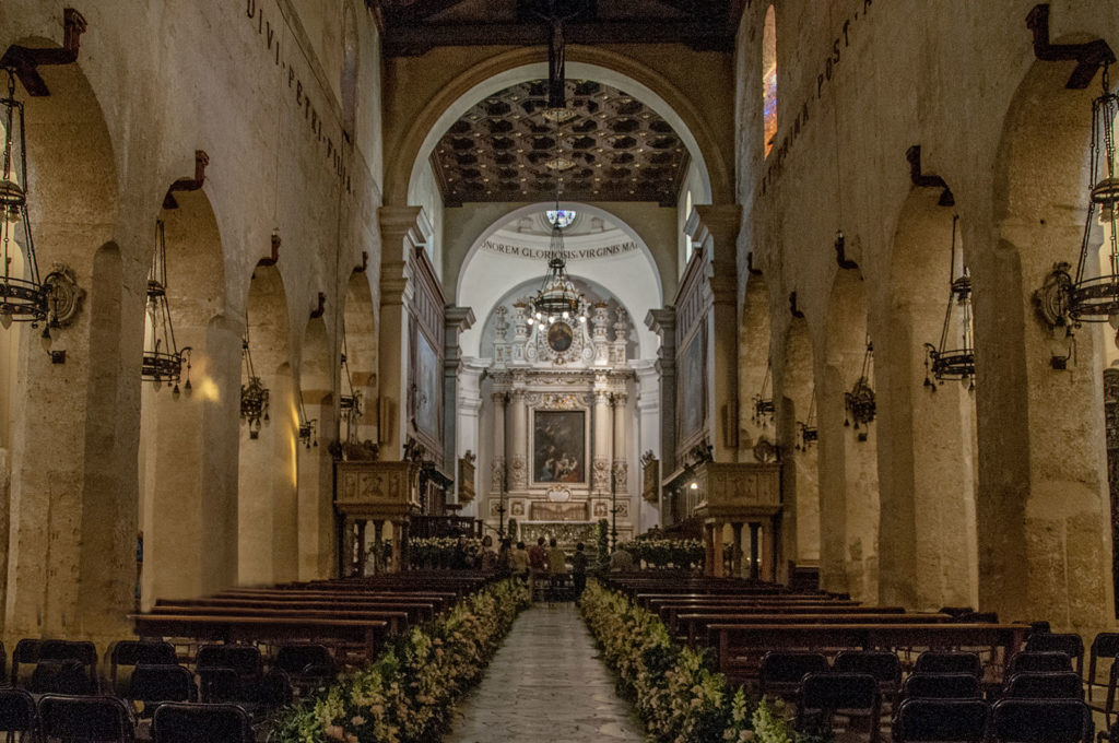 Navata centrale Cattedrale Siracusa