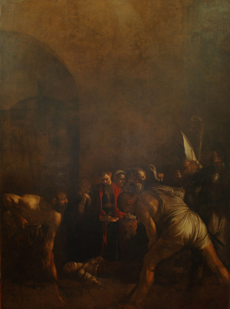Caravaggio, Il Seppellimento di Santa Lucia