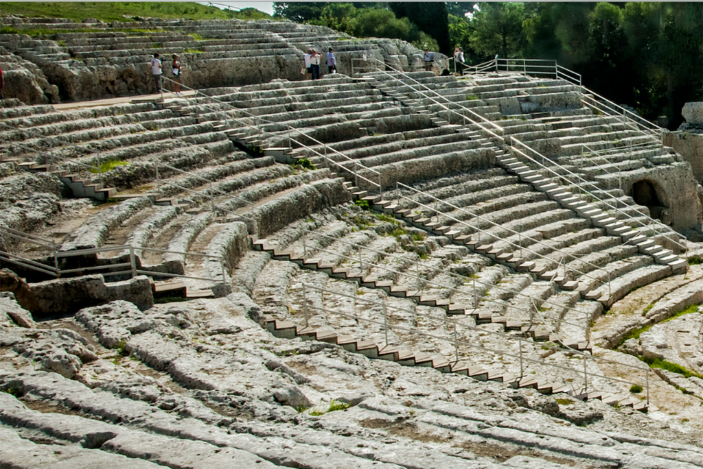 Veduta teatro Greco