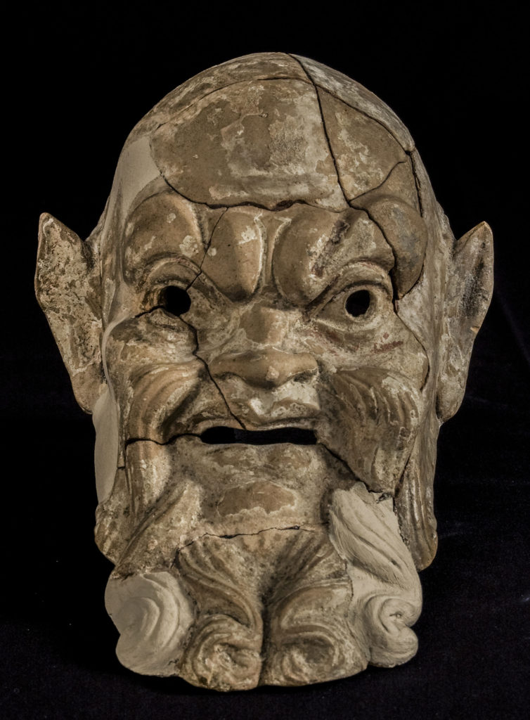 Maschera del vecchio Sileno