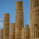 Il Tempio di Giunone colonne danneggiate
