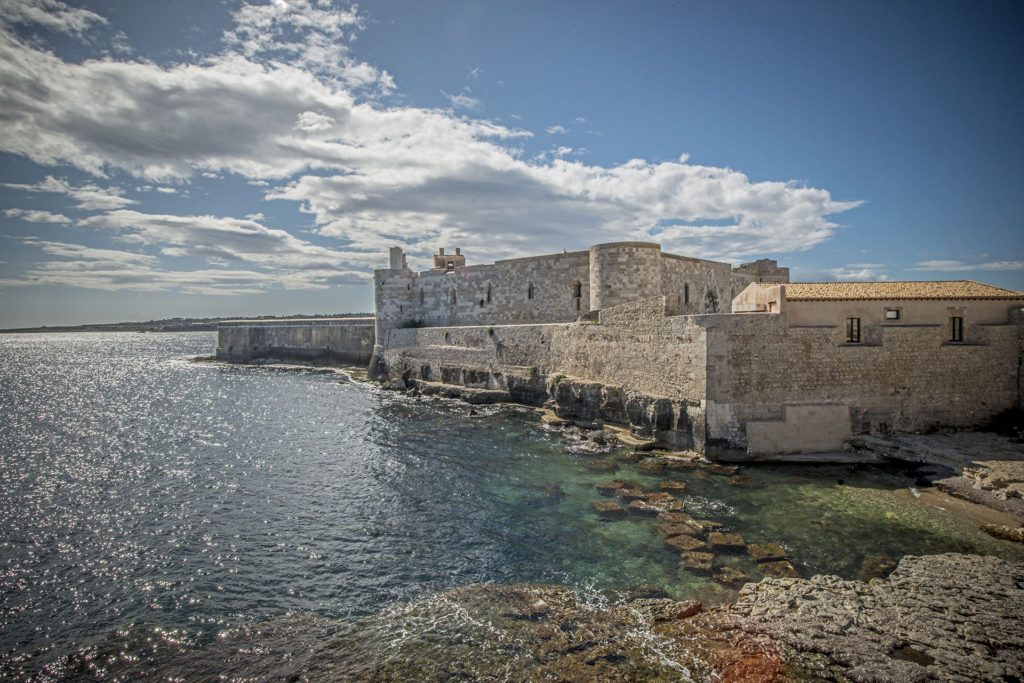 vista Castello Maniace dal mare