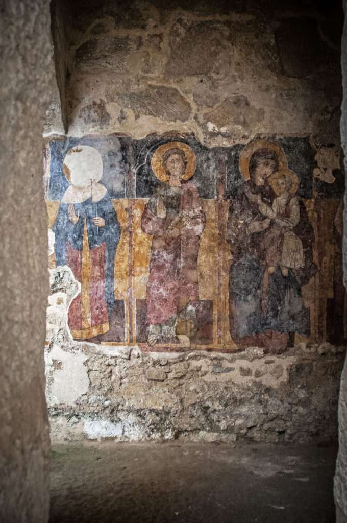 Gli affreschi nella Cripta di S. Marciano