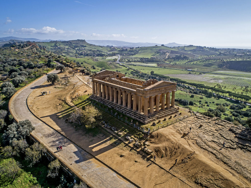 Uno dei templi meglio conservati del mondo greco