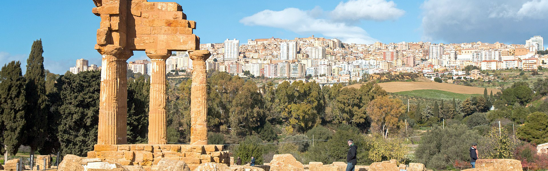 View of Agrigento