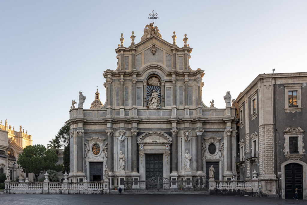 Cattedrale di Sant’Agata : foto frontale facciata 