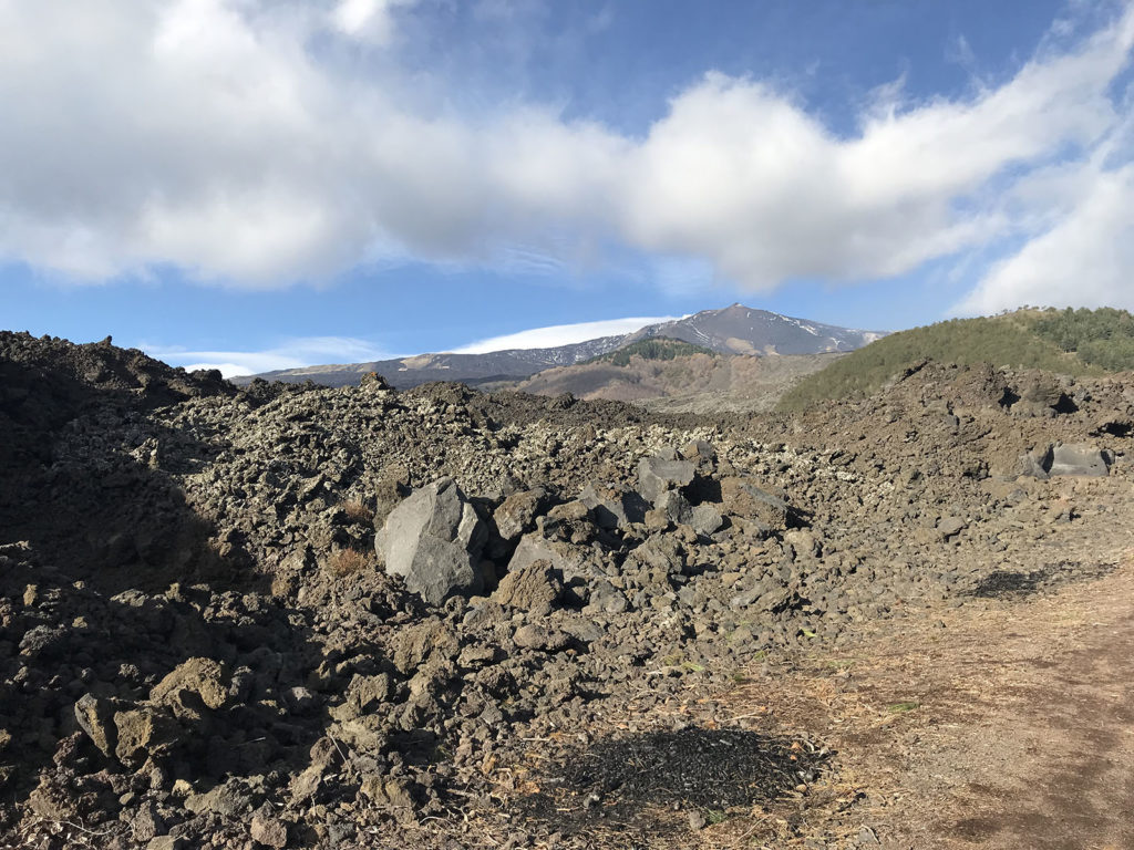 Etna lava