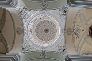 foto della cupola dal basso 