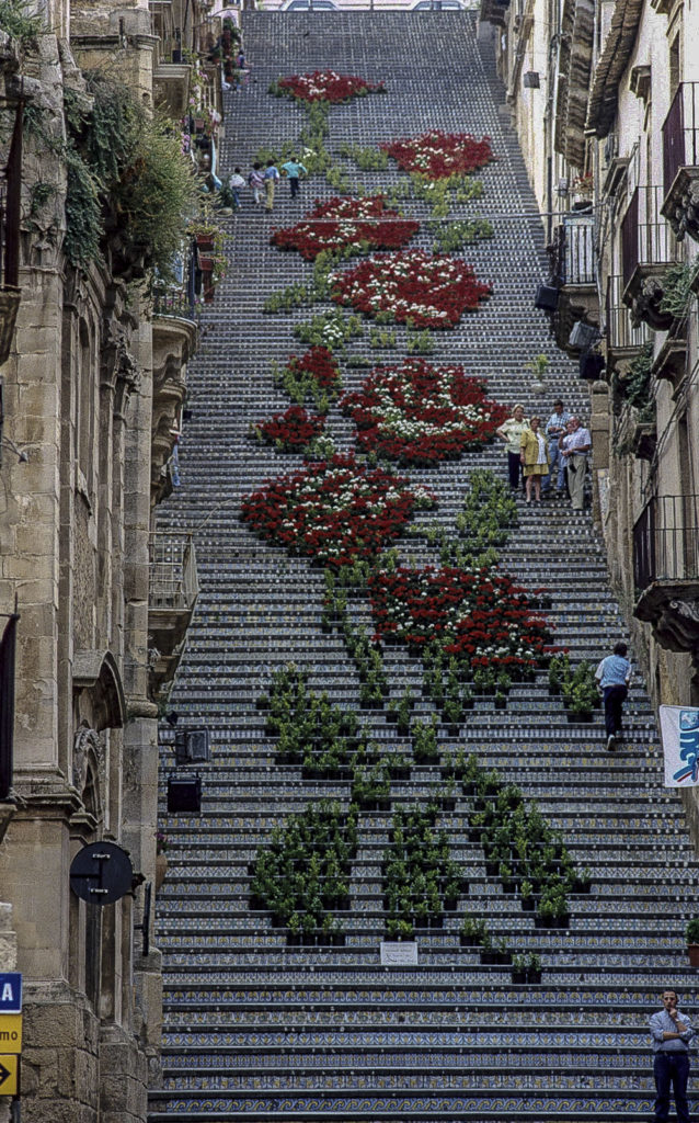 scala infiorata caltagirone