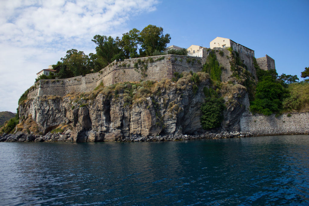 Lipari castle
