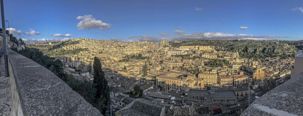 città panoramica Modica