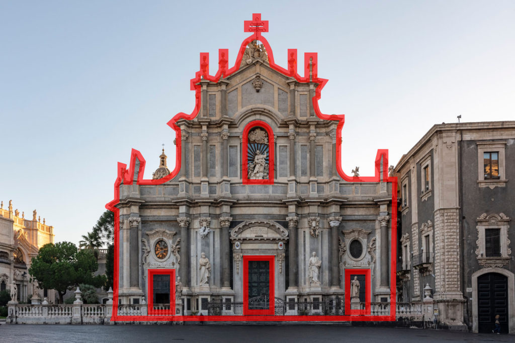 La cattedrale di Sant'Agata fil di ferro