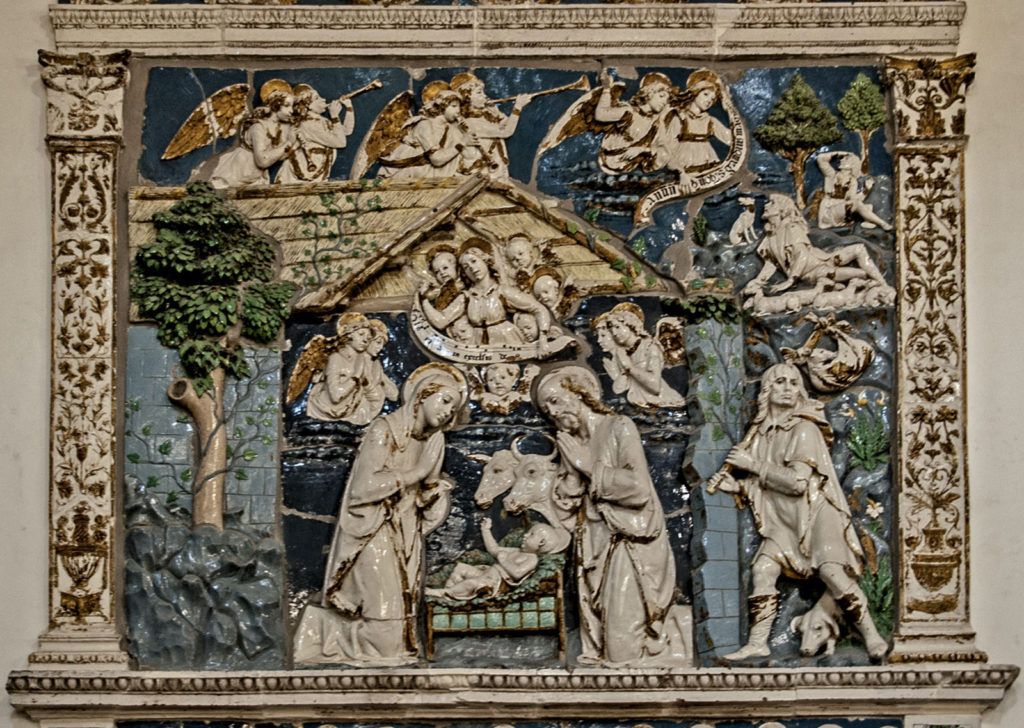 La “Natività” di Andrea della Robbia