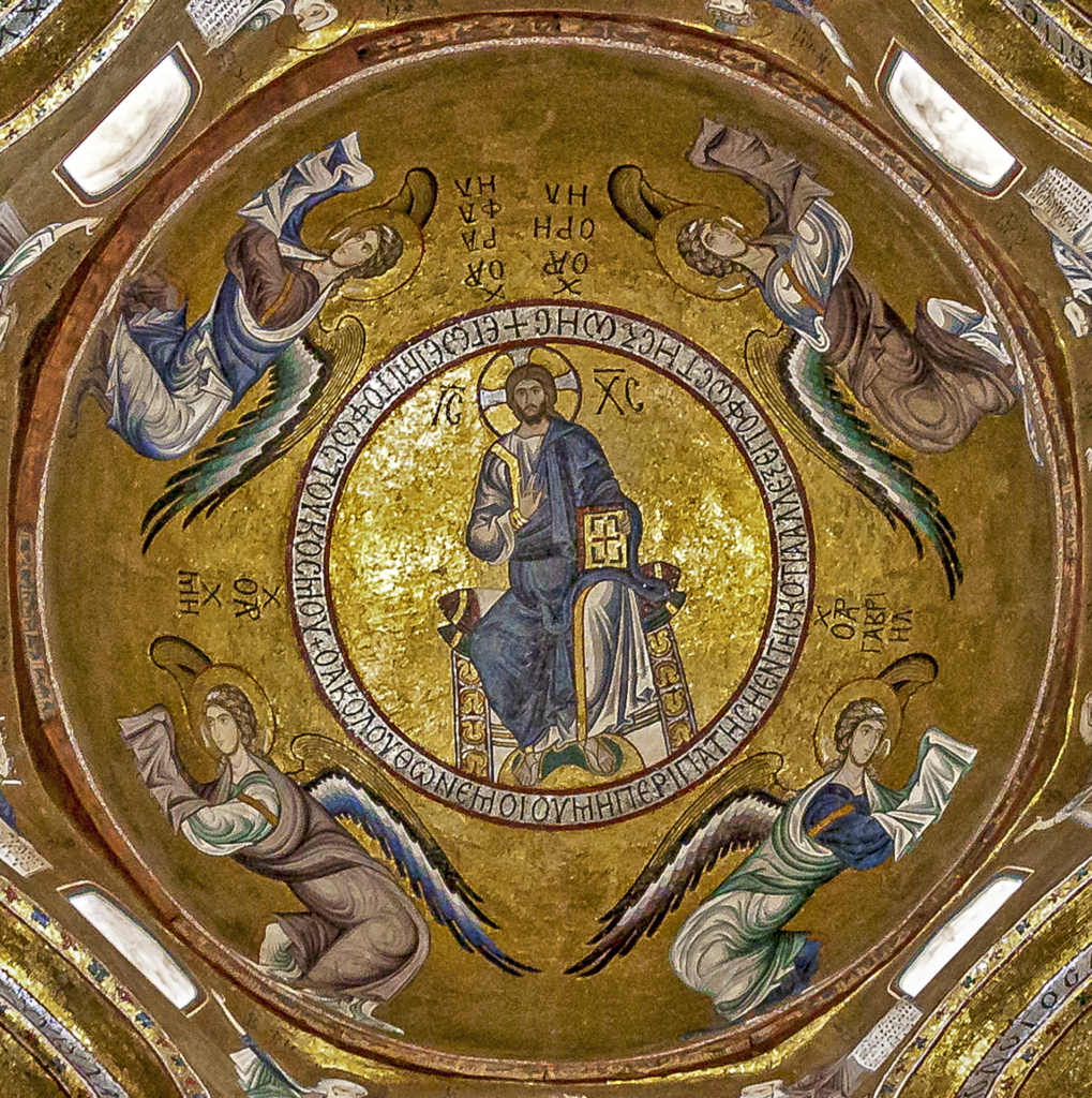 Christ Pantocrator enthroned