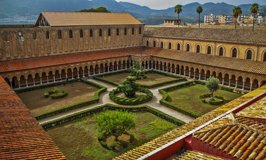 Cloister garden