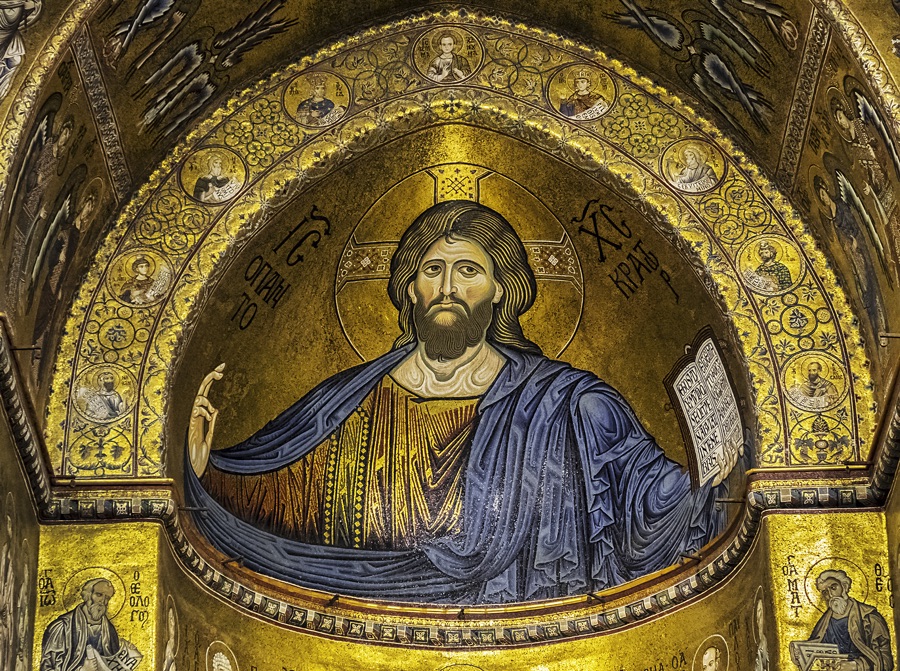 MOSAIC OF CHRIST PANTOCRATOR